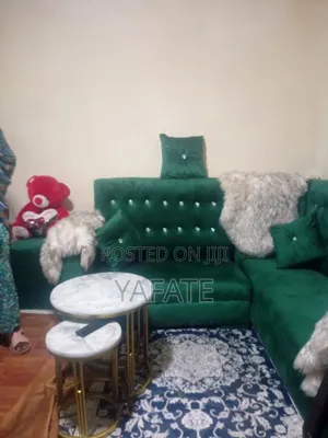 Couch (ሶፋ) With Additional 2 Comfy Chairs