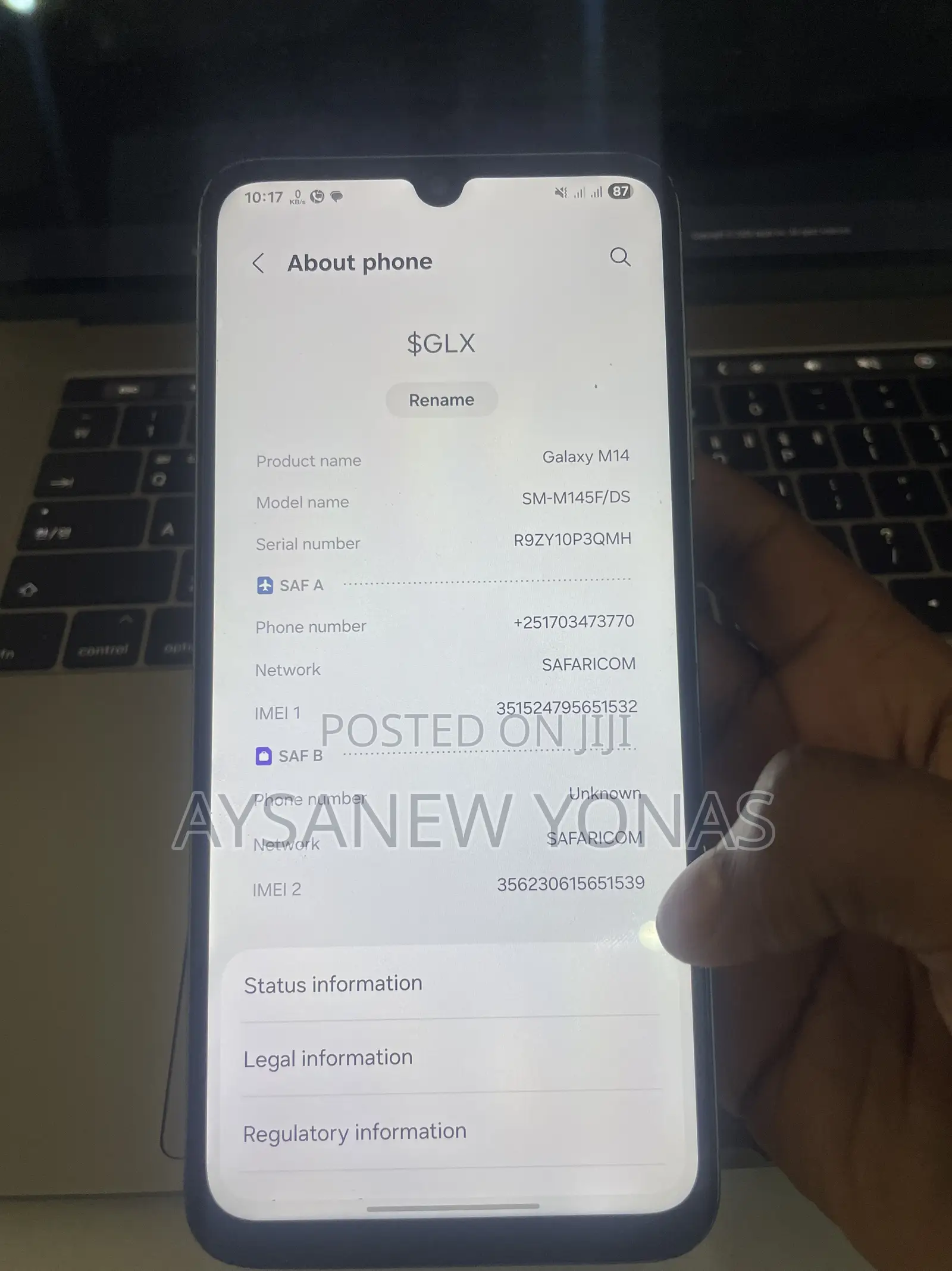 Samsung Galaxy M14 64 GB Blue