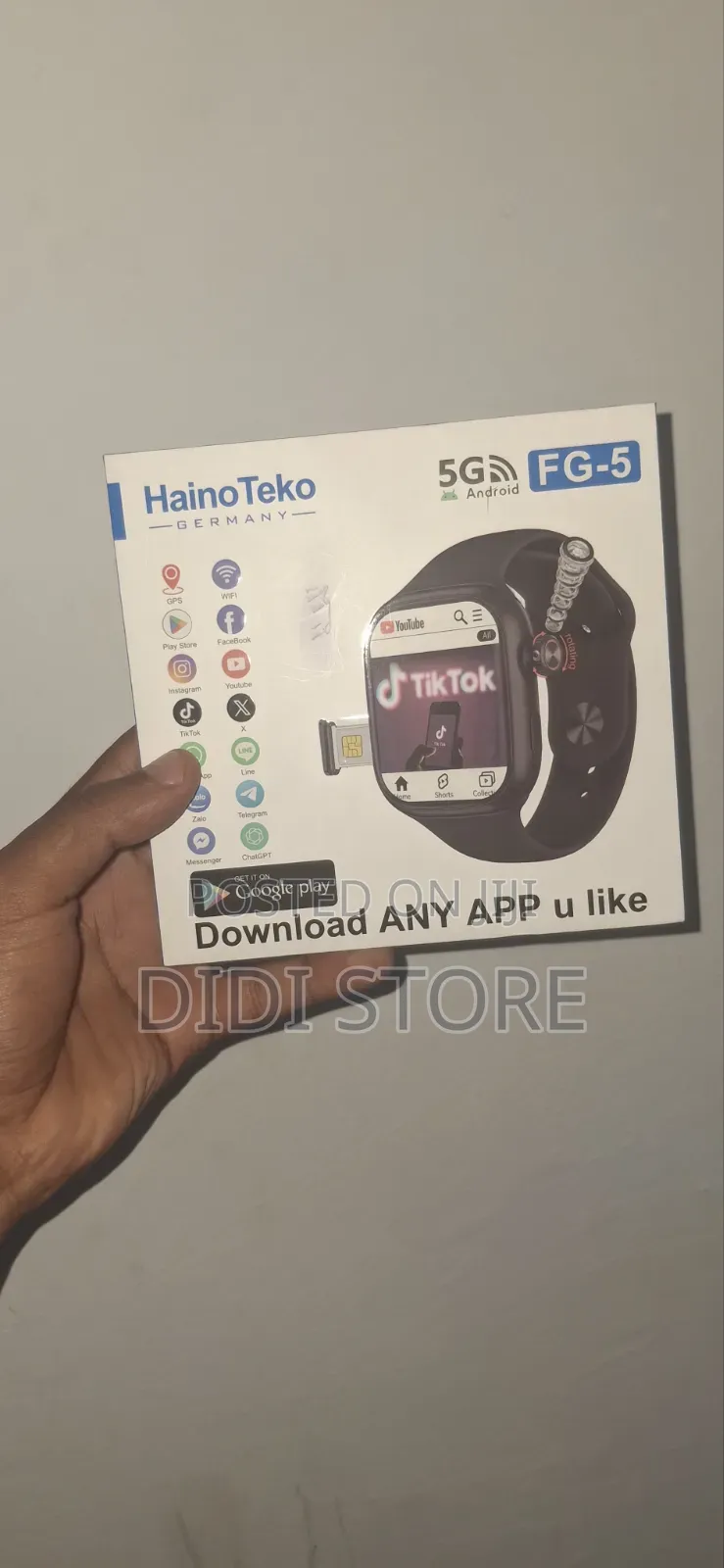 Haino Teko FG-5 5G Smartwatch (SIM Support)
