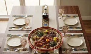 ባህላዊ Table Place Mat