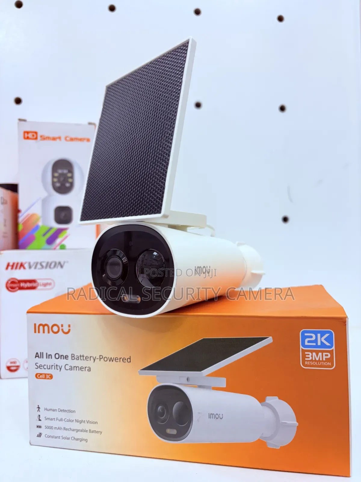IMOU Cell 3C 3MP Solar CCTV Camera Wireless Security Camera Battery