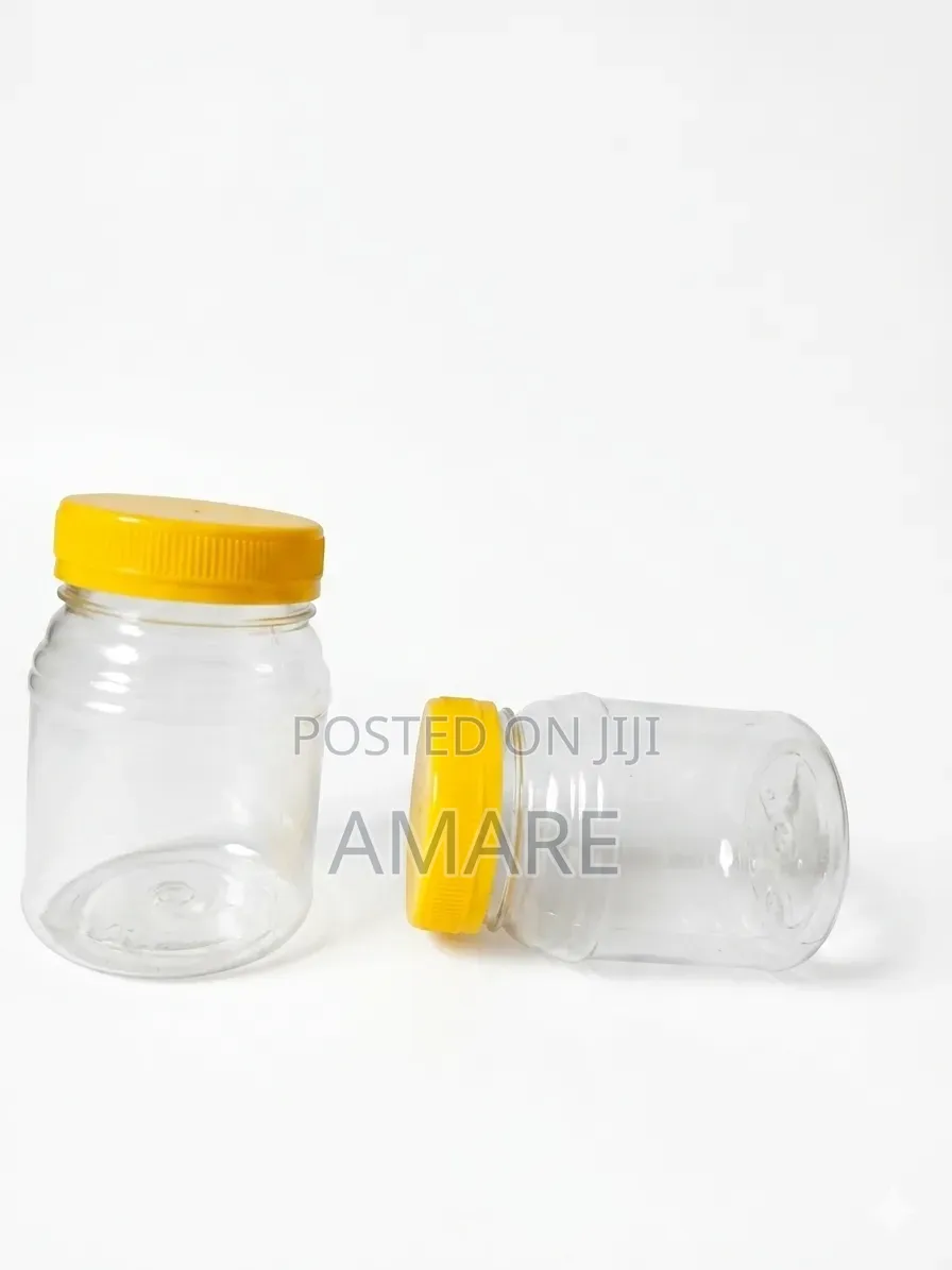 Jar Plastic 500m L- የፕላስቲክ ማሸግያ ለማር ,ለወዝ,