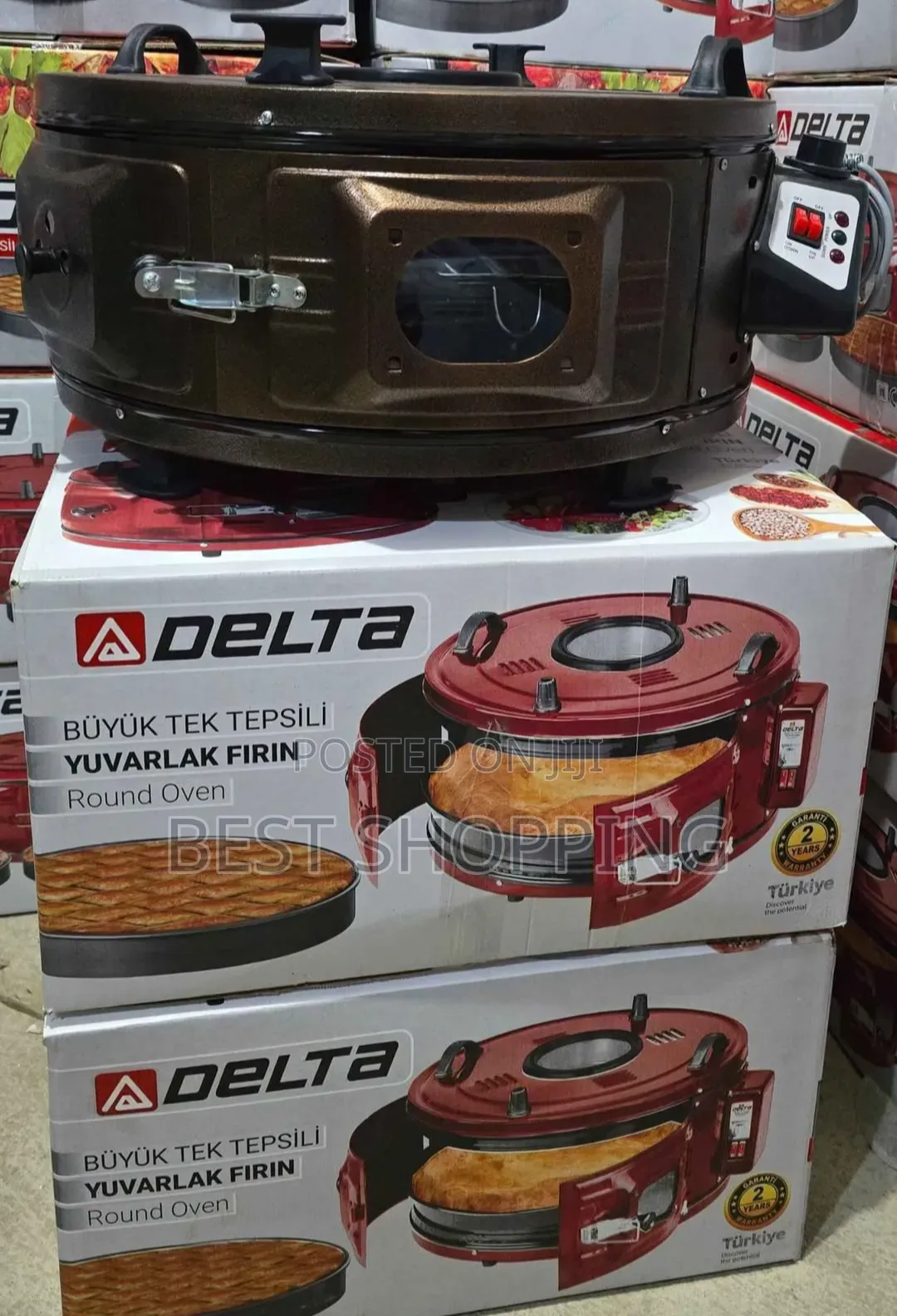 Delta Round Oven የዳቦ መጋገሪያ