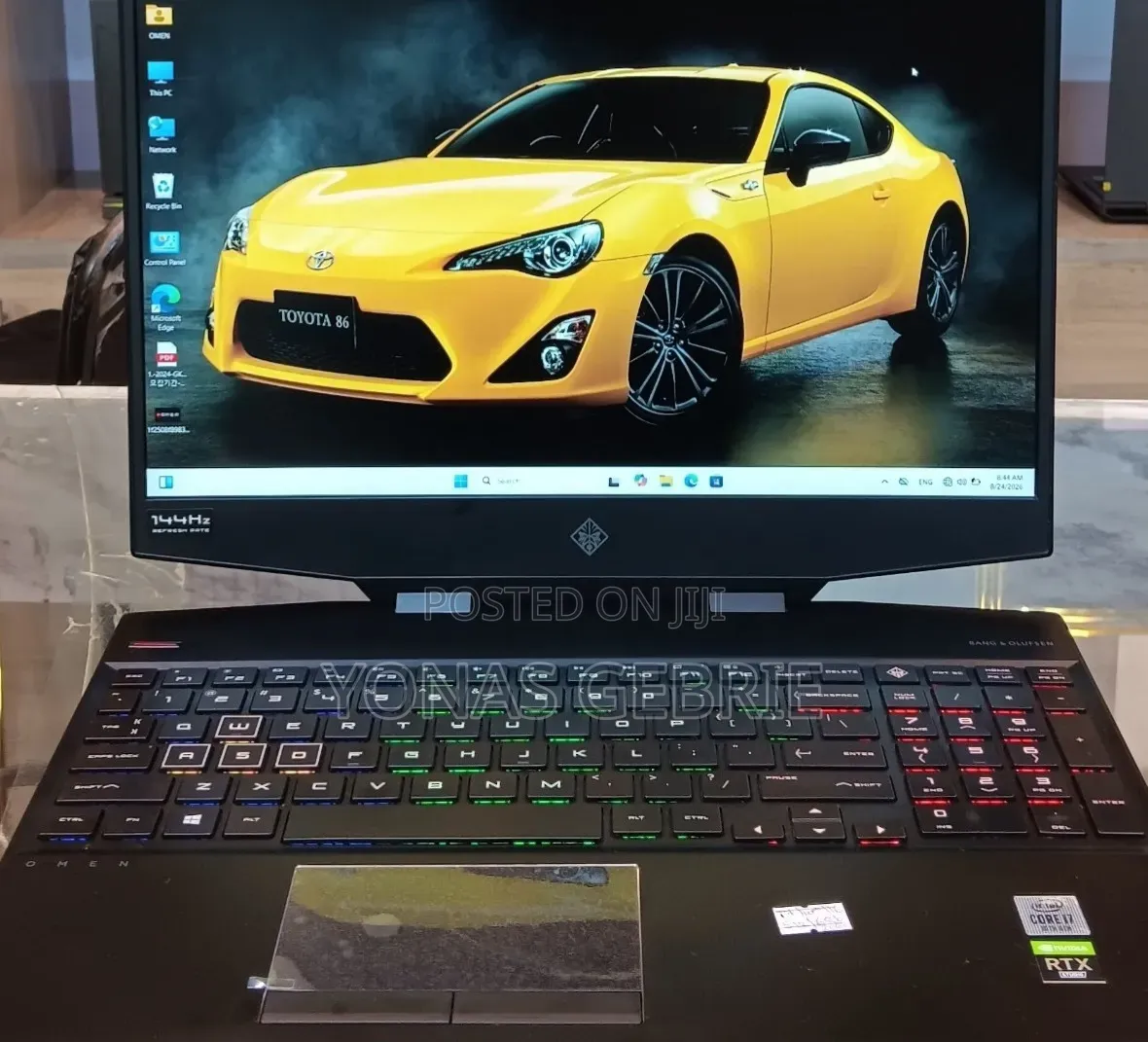 New Laptop HP Omen 16 16GB Intel Core i7 SSD 512GB