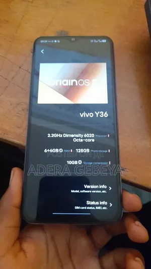 Vivo Y36 128 GB Graphite
