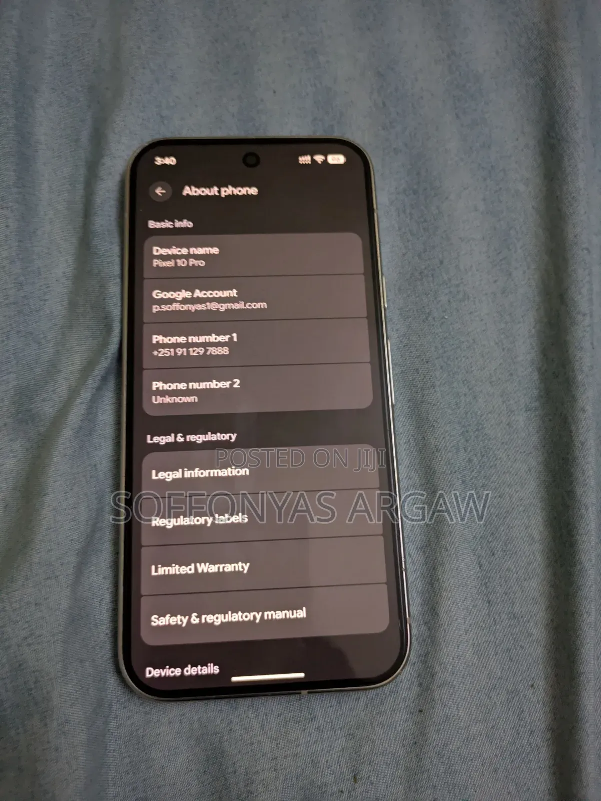 Google Pixel 10 Pro 256 GB White