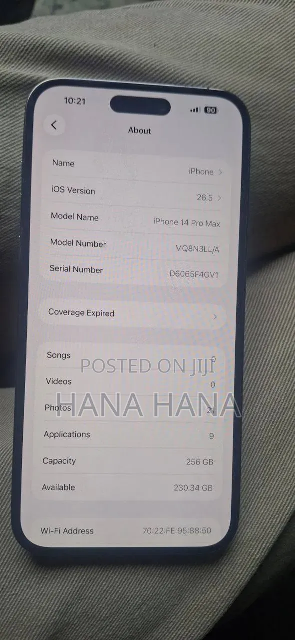 Apple iPhone 14 Pro Max 256 GB Purple