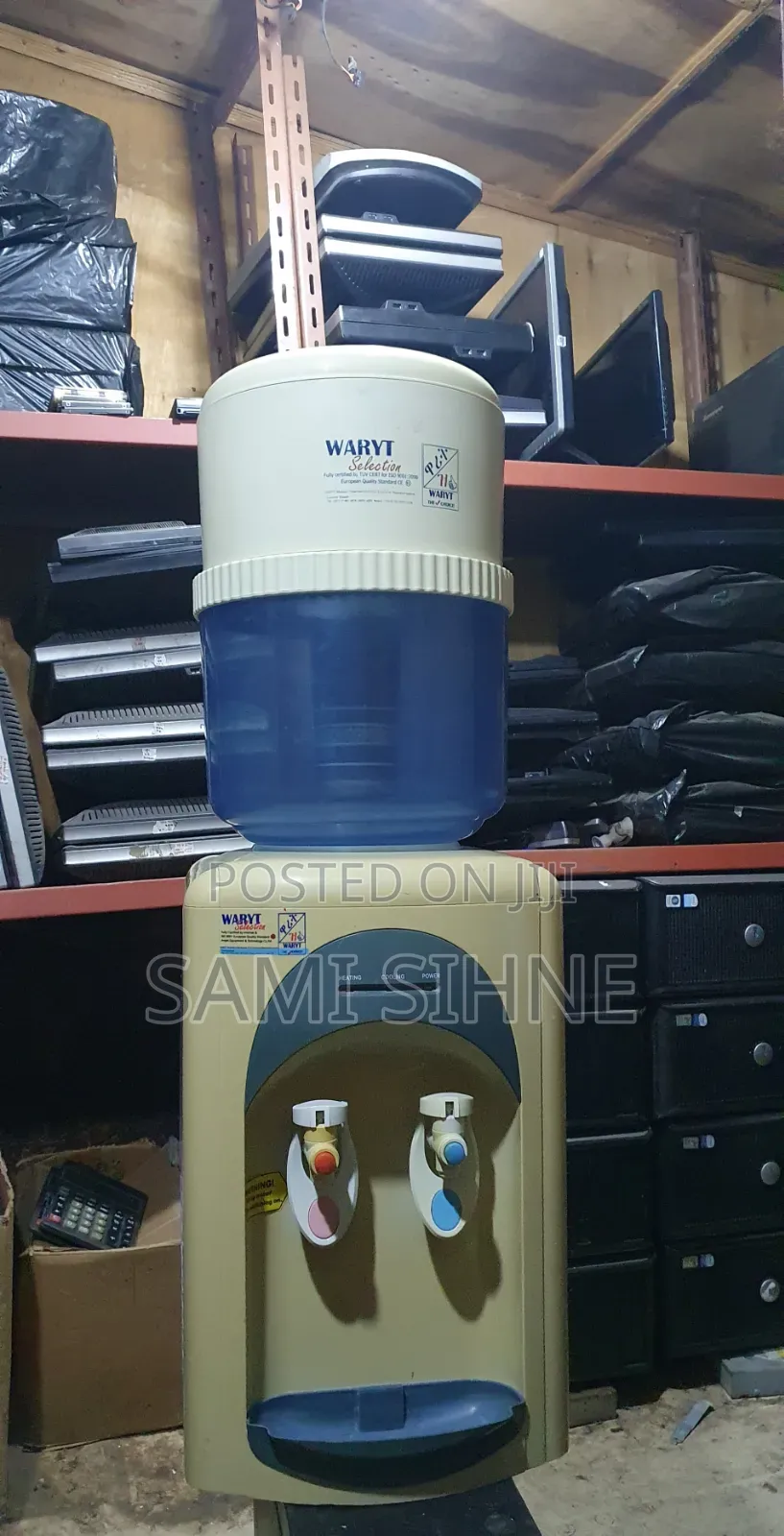 Waryt Water Despenser 16l (ዋሪት ውሃ ማጣሪያ ሙቅ እና ቀዝቃዛ )