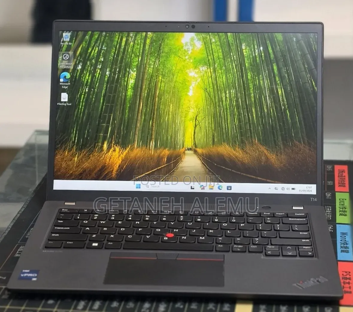 New Laptop Lenovo ThinkPad T14 G4 16GB Intel Core i7 SSD 512GB