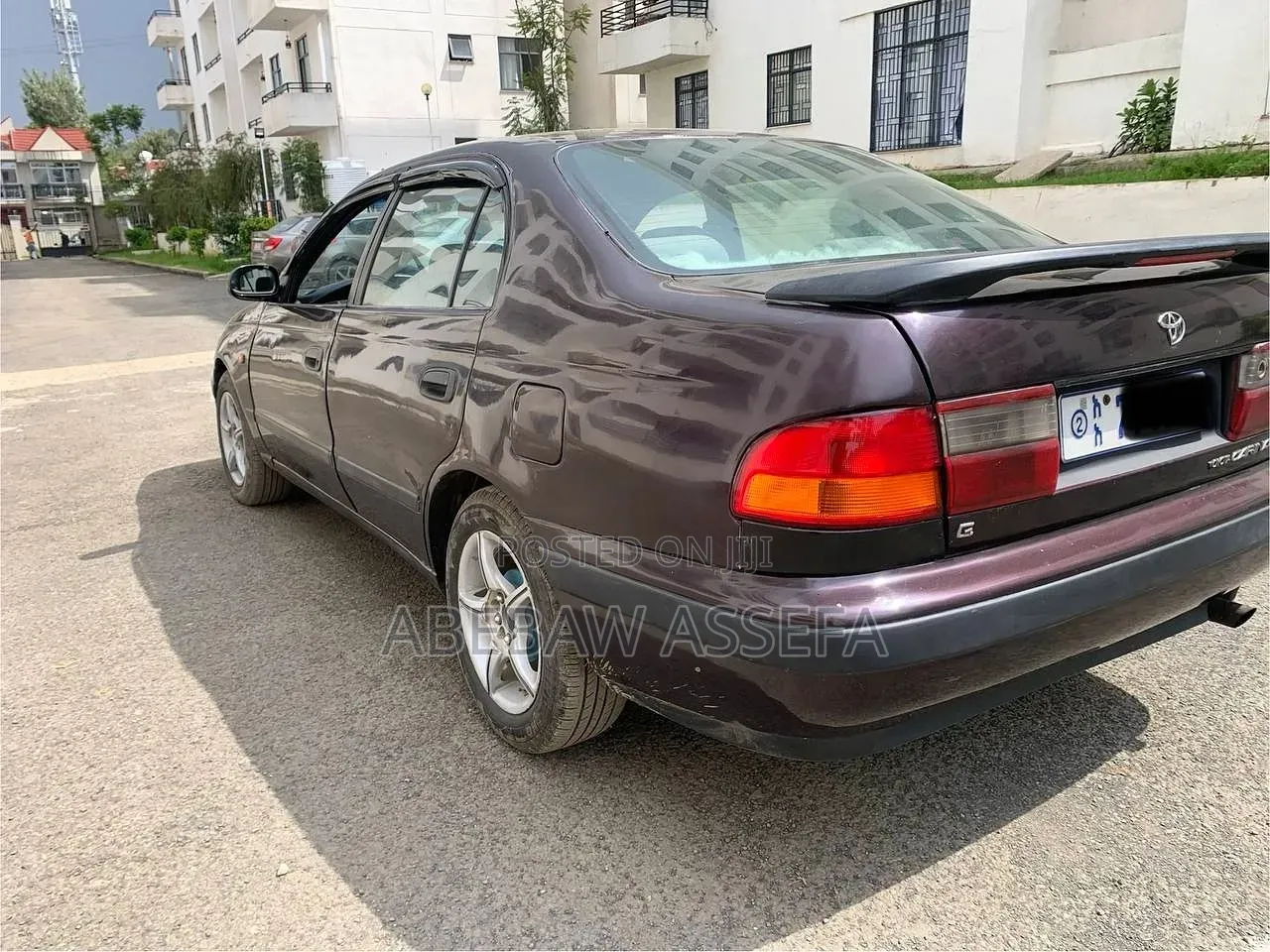 Toyota Carina E 1994 Burgundy