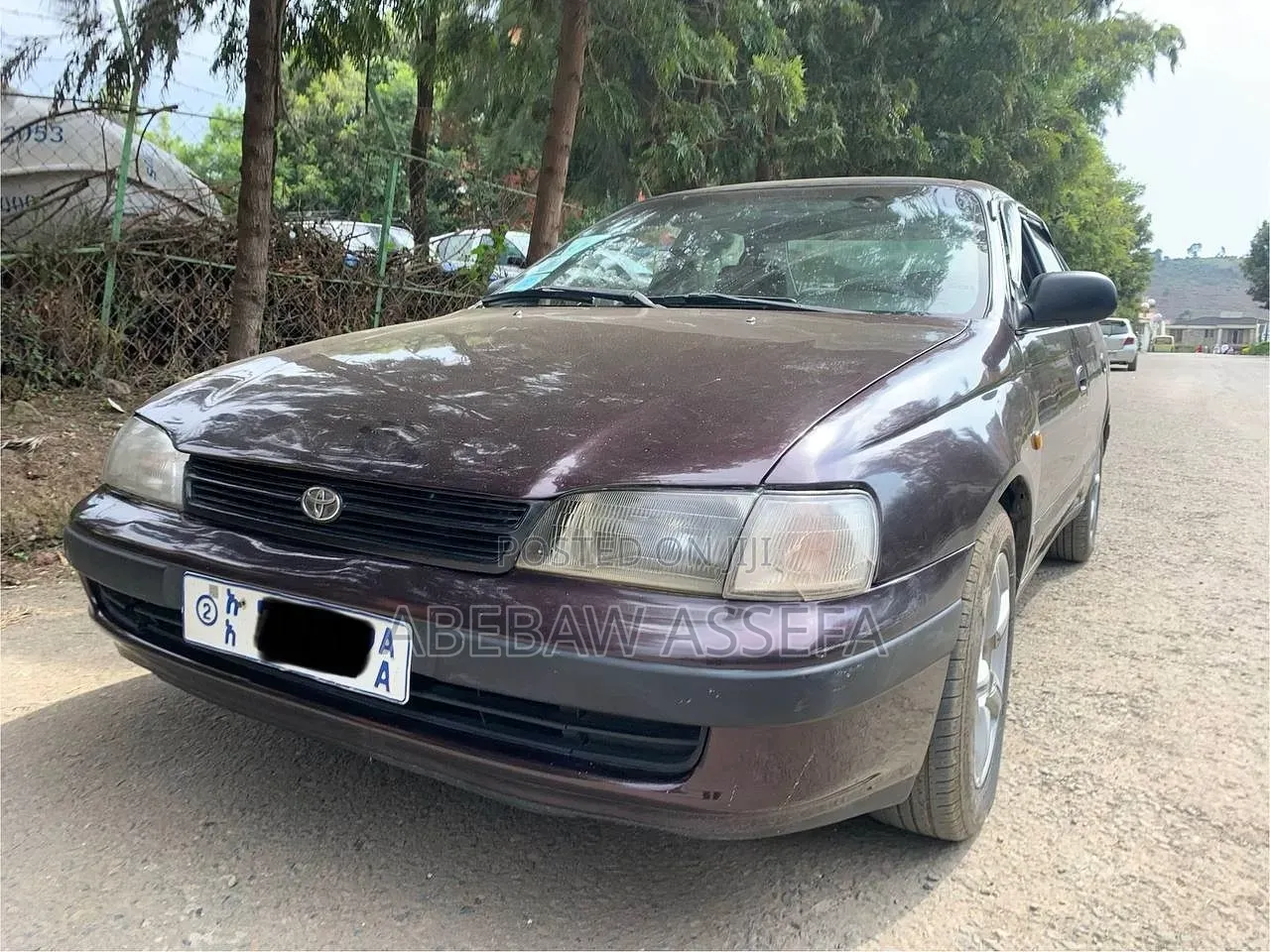 Toyota Carina E 1994 Burgundy