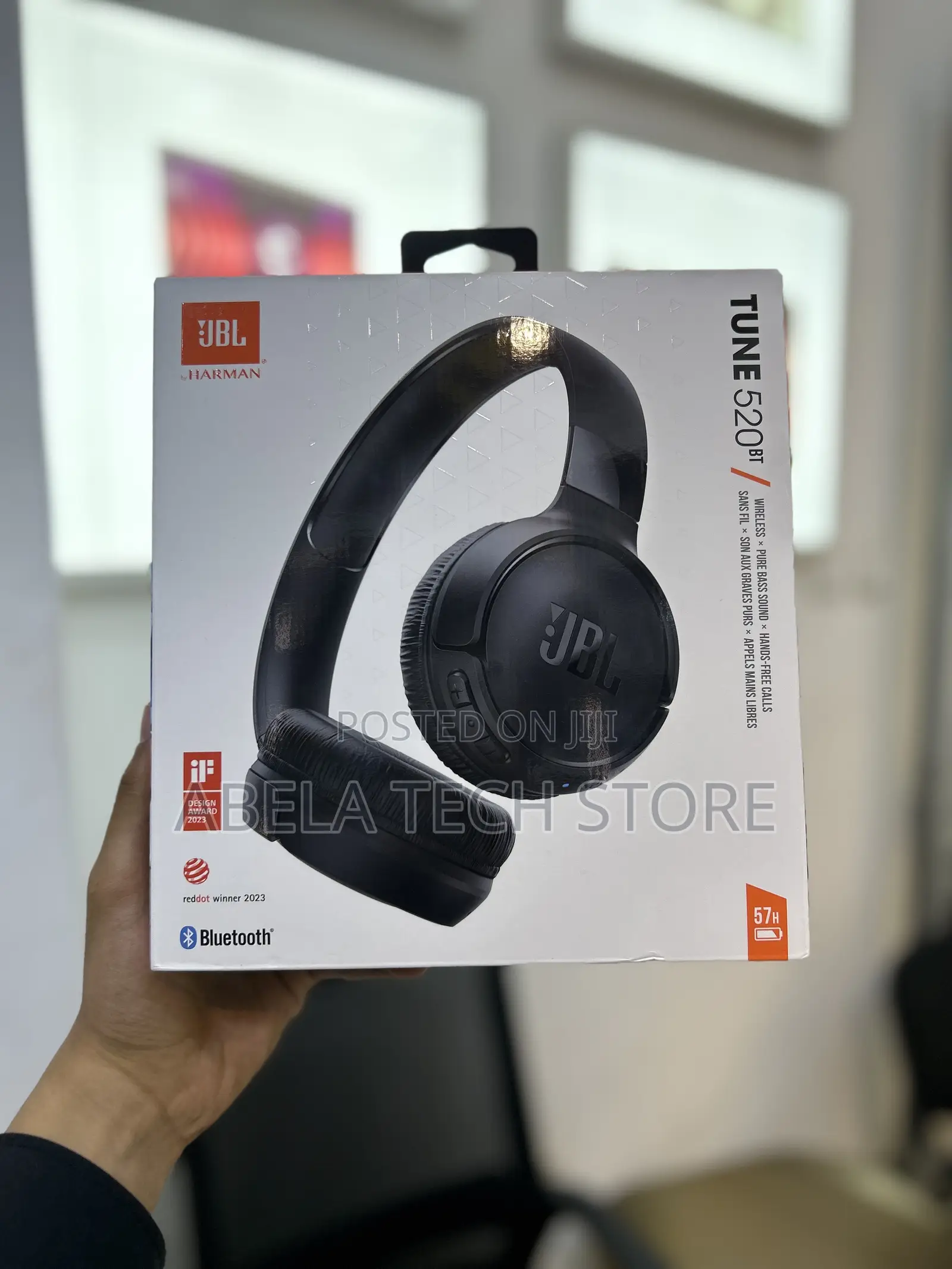 JBL Tune 520BT Wireless Bluetooth Headphones