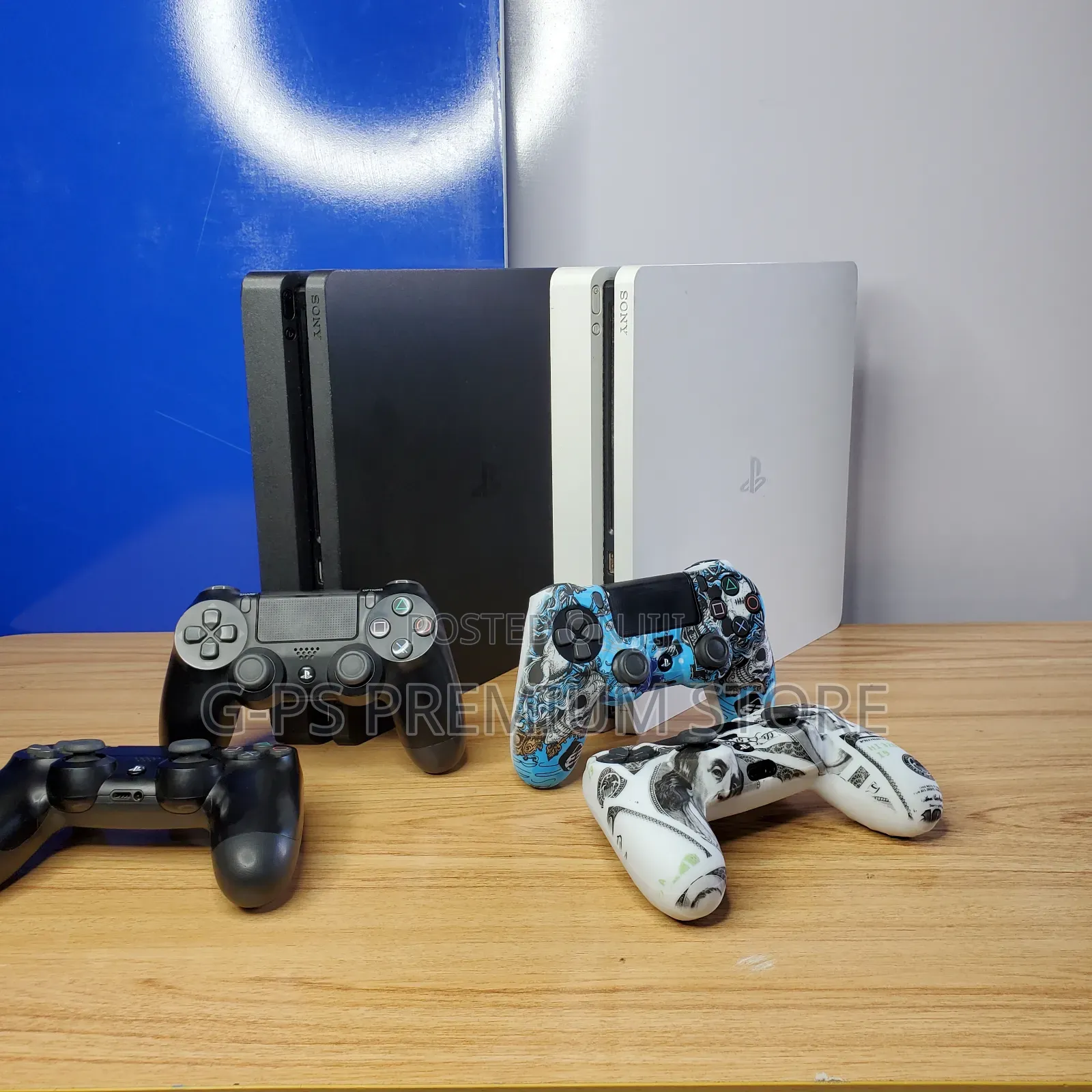 PlayStation 4 Slim – 2 Joystick – 6 ወር ዋስትና አለው