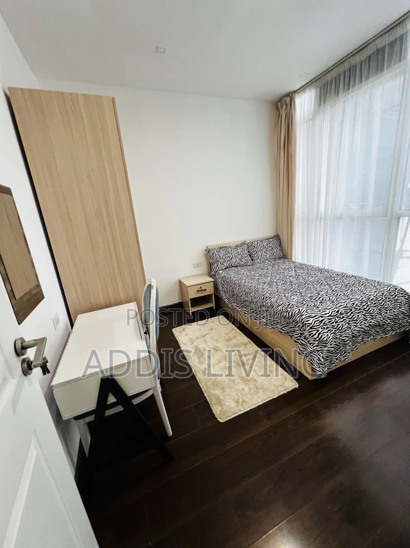 Furnished 3bdrm Apartment in Bole for rent