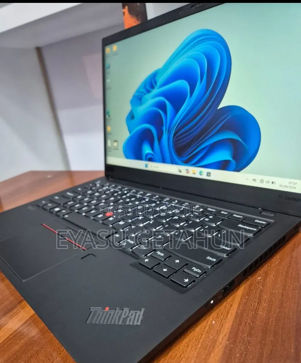 New Laptop Lenovo ThinkPad X1 Carbon 16GB Intel Core i7 SSD 512GB