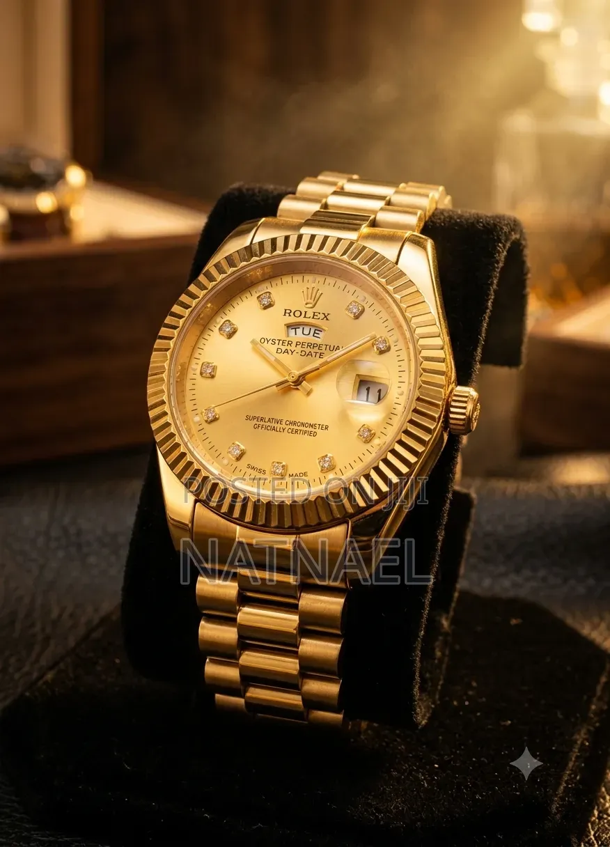 Rolex Oyster Perpetual Golden and Silver Colors