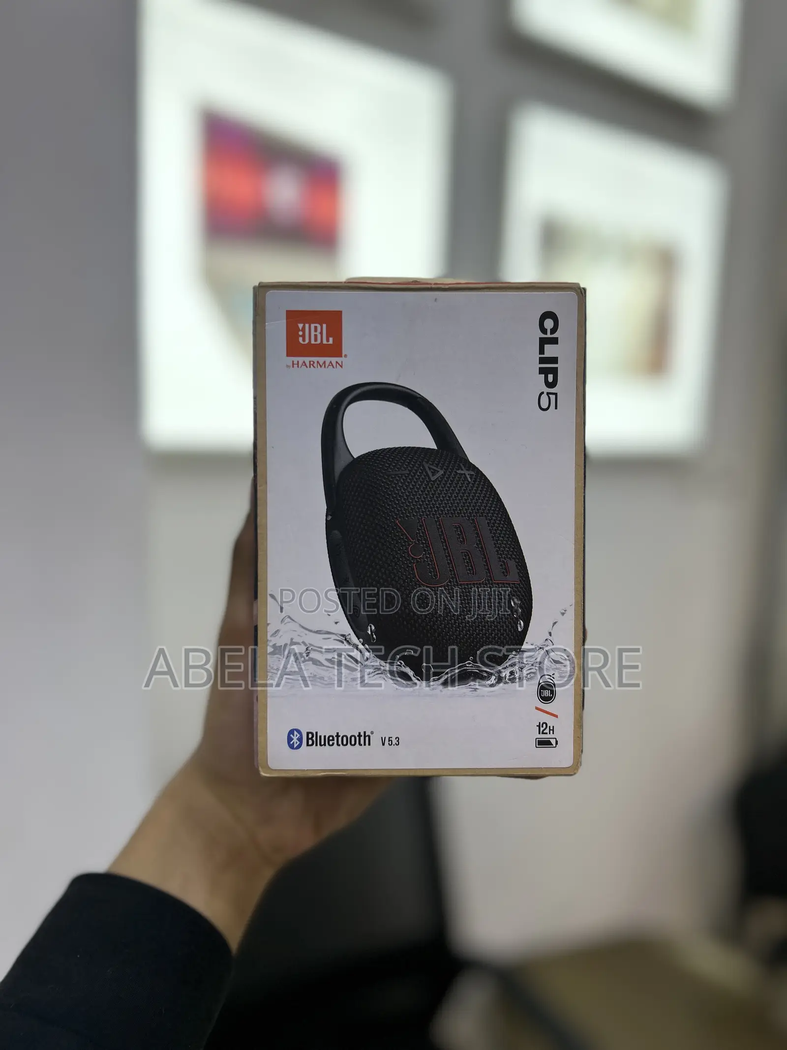 JBL Clip 5 Portable Bluetooth Speaker
