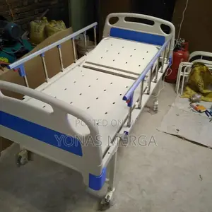 Hospital Bed for patients快弗Adjustable, Blue Mattress冗爻(2function)