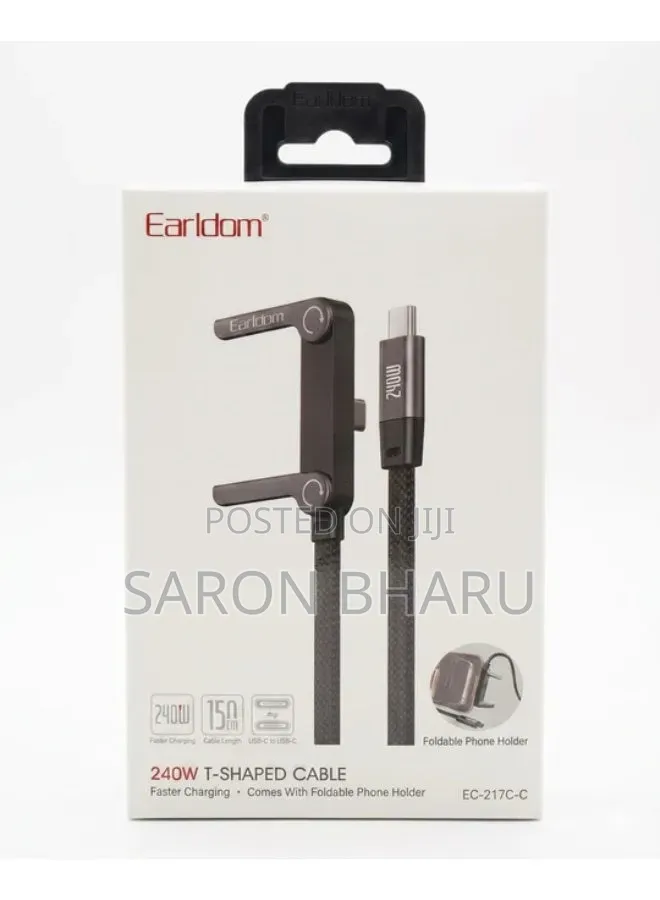 The Earldom 240W Fast Charging USB-C Cable