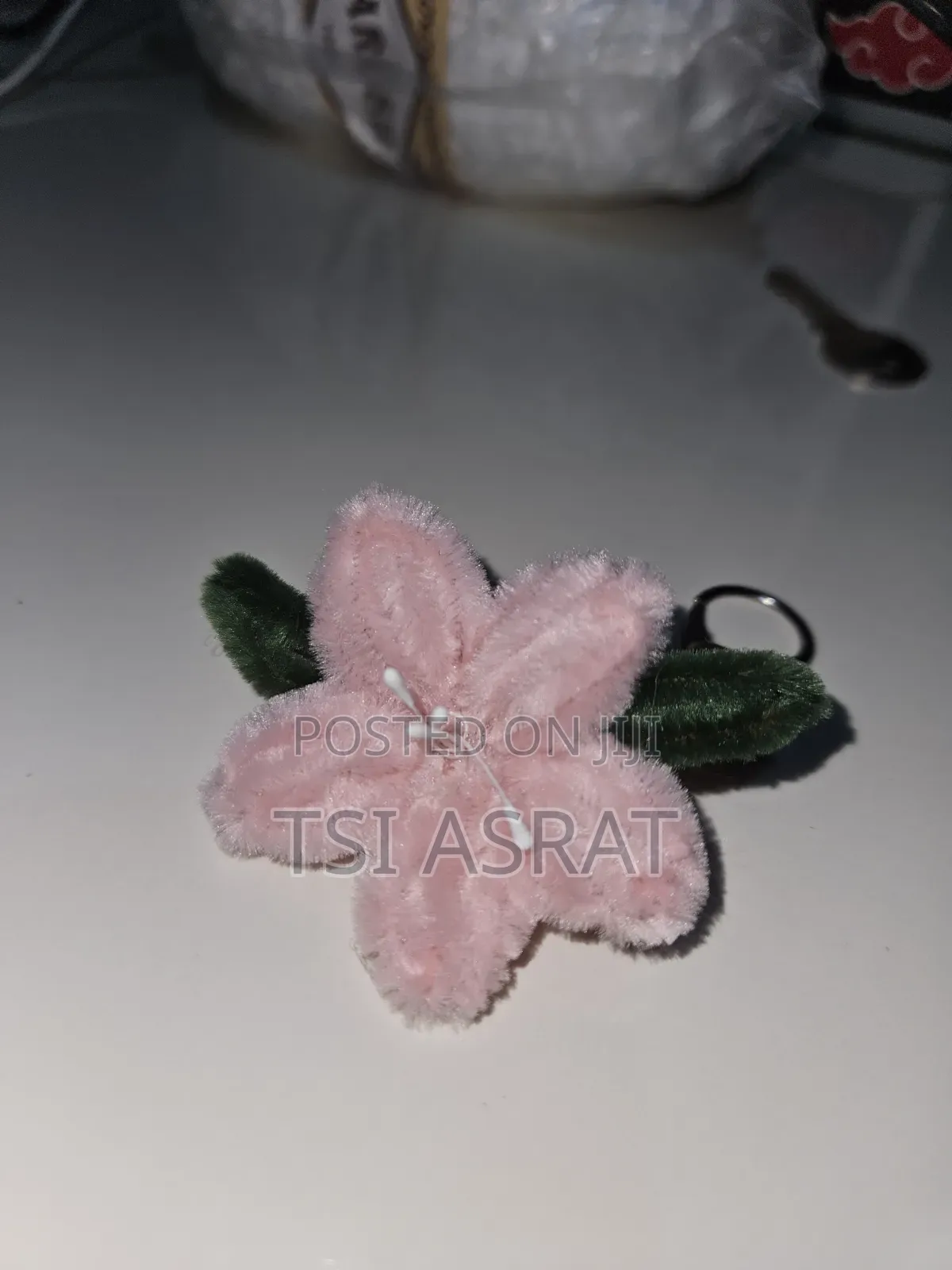 Handmade Keychain and Scrunchie From ENKUSERA