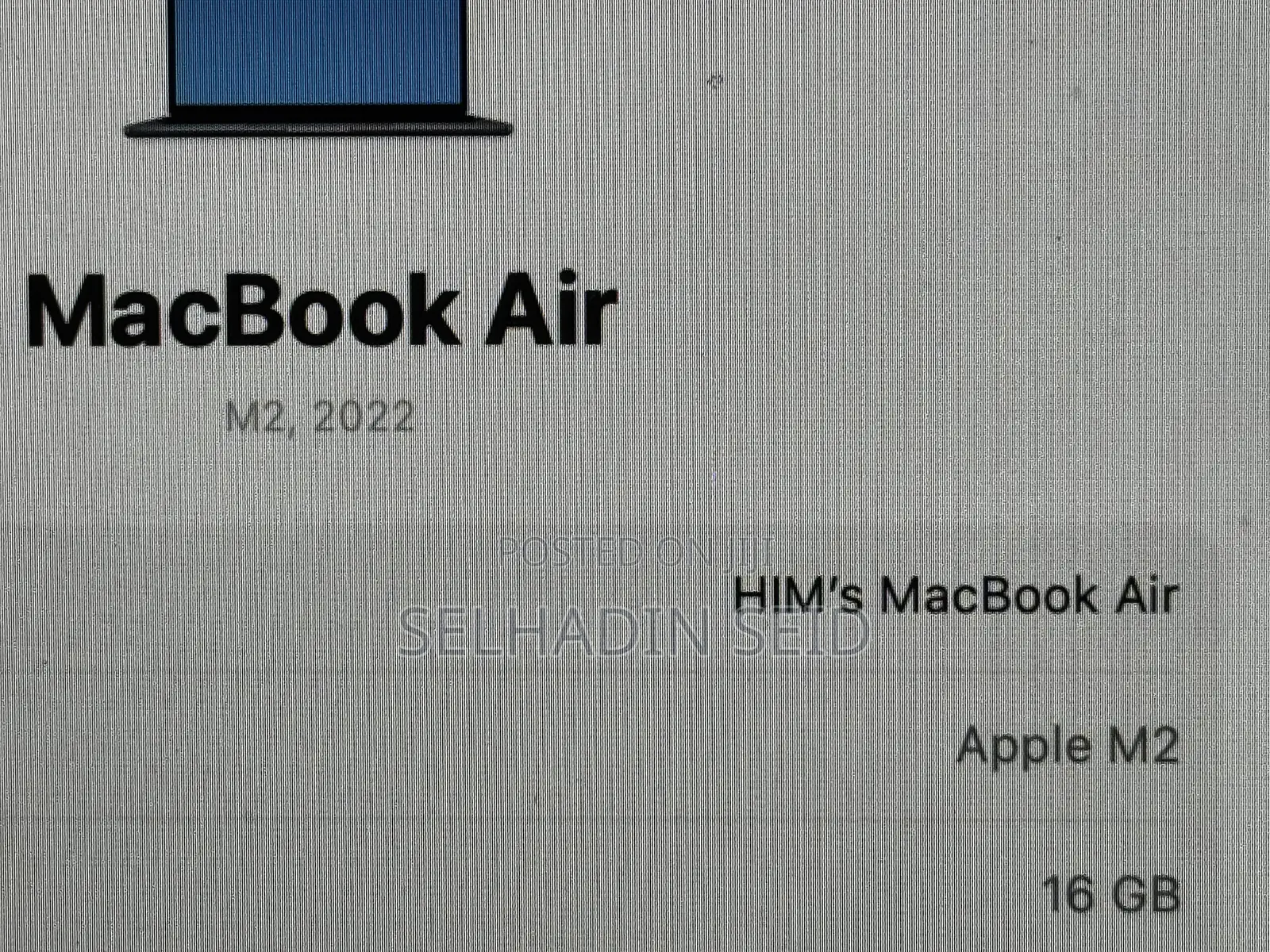 Laptop Apple MacBook Air 2022 M2 16GB Apple M2 SSD 256GB