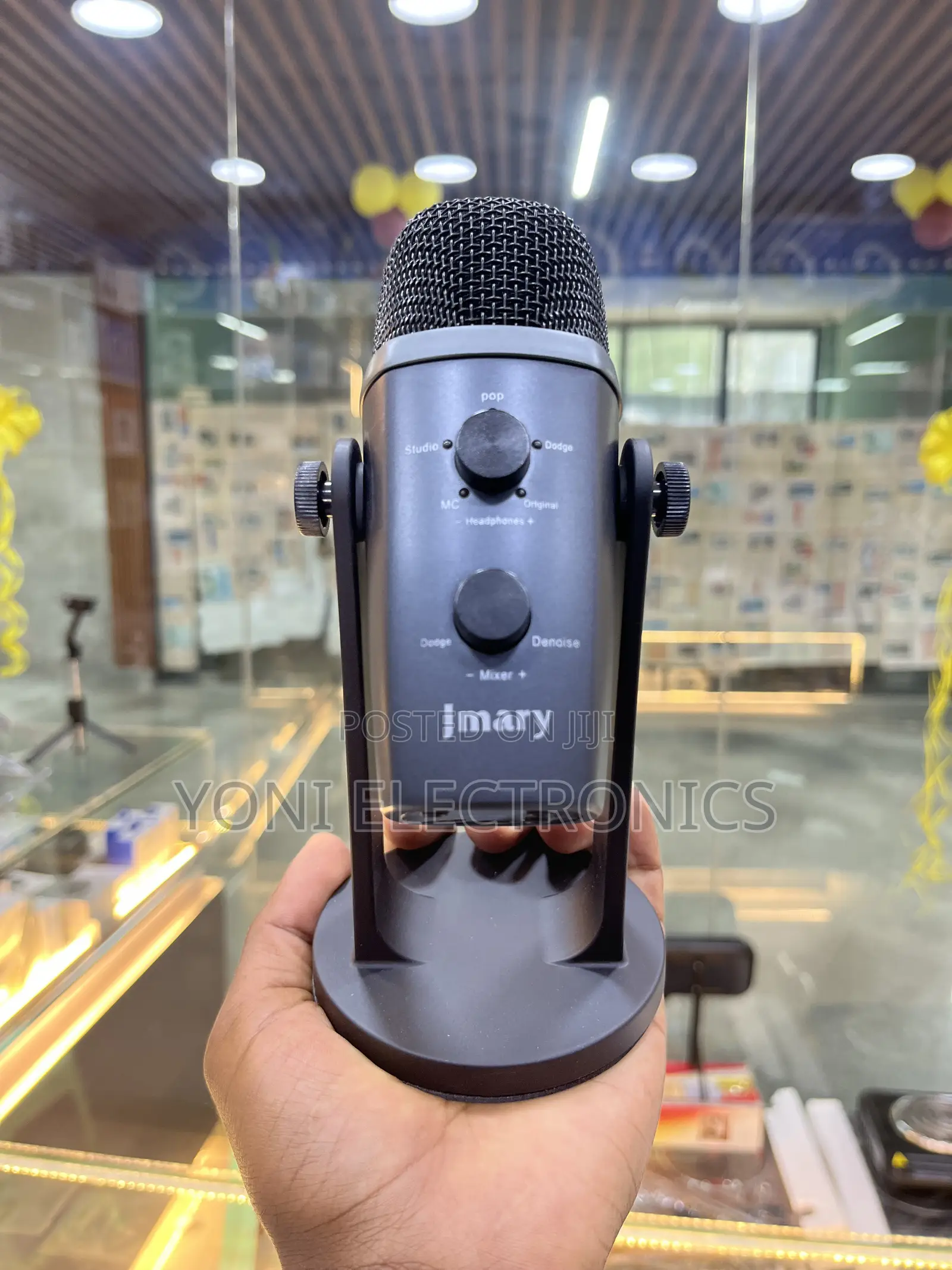Jmary MC-PW10 USB Condenser Microphone for Podcasting, Gaming, M