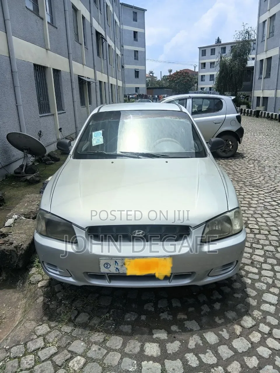 Hyundai Accent 2002 Silver