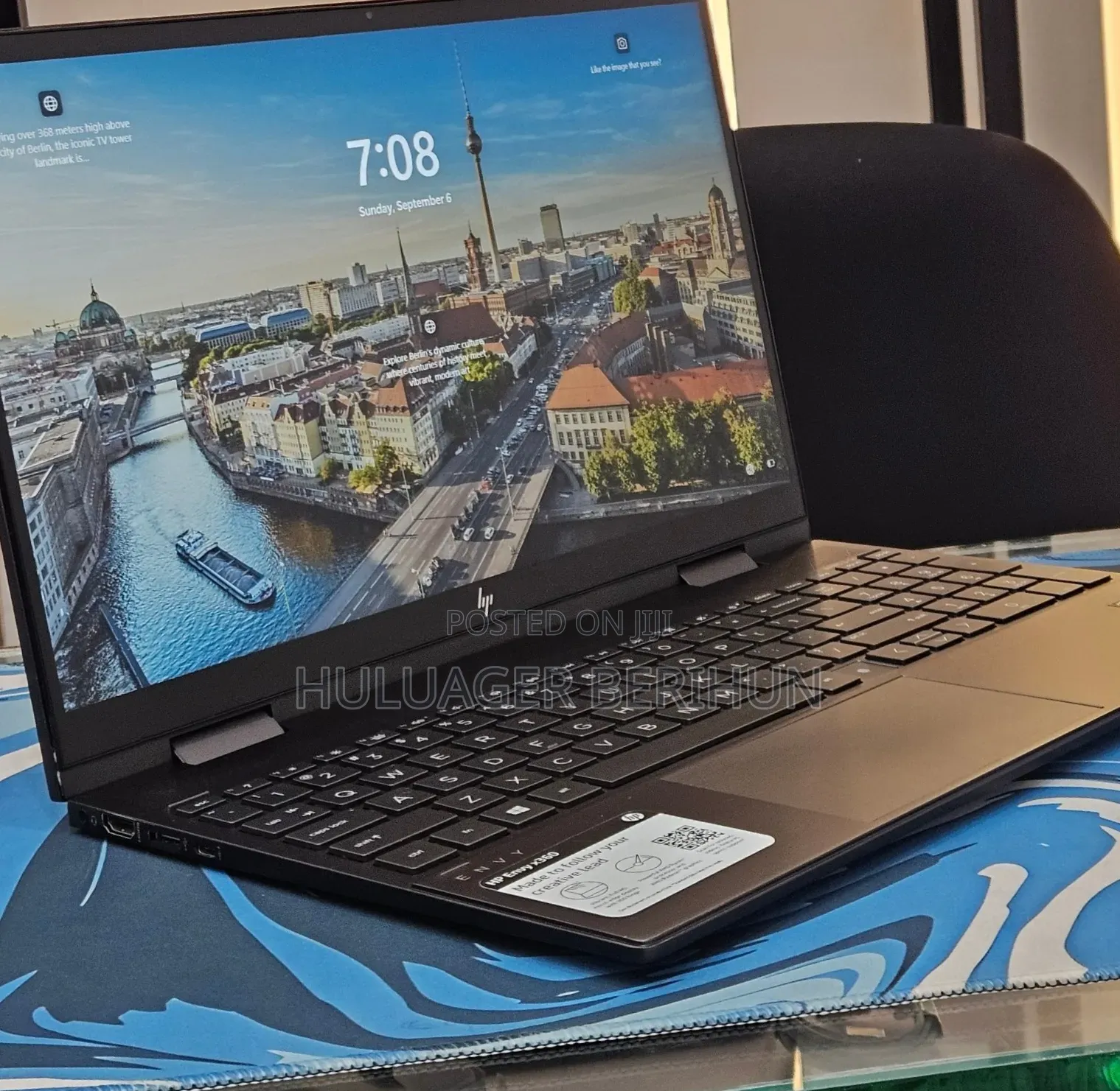 New Laptop HP Envy x360 16GB AMD Ryzen 7 SSD 512GB