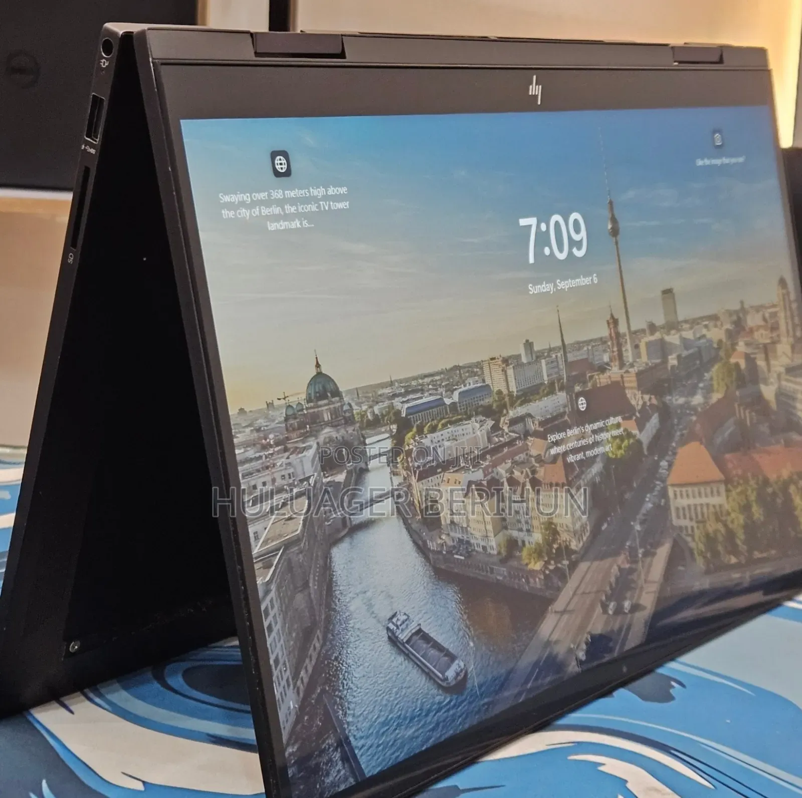 New Laptop HP Envy x360 16GB AMD Ryzen 7 SSD 512GB