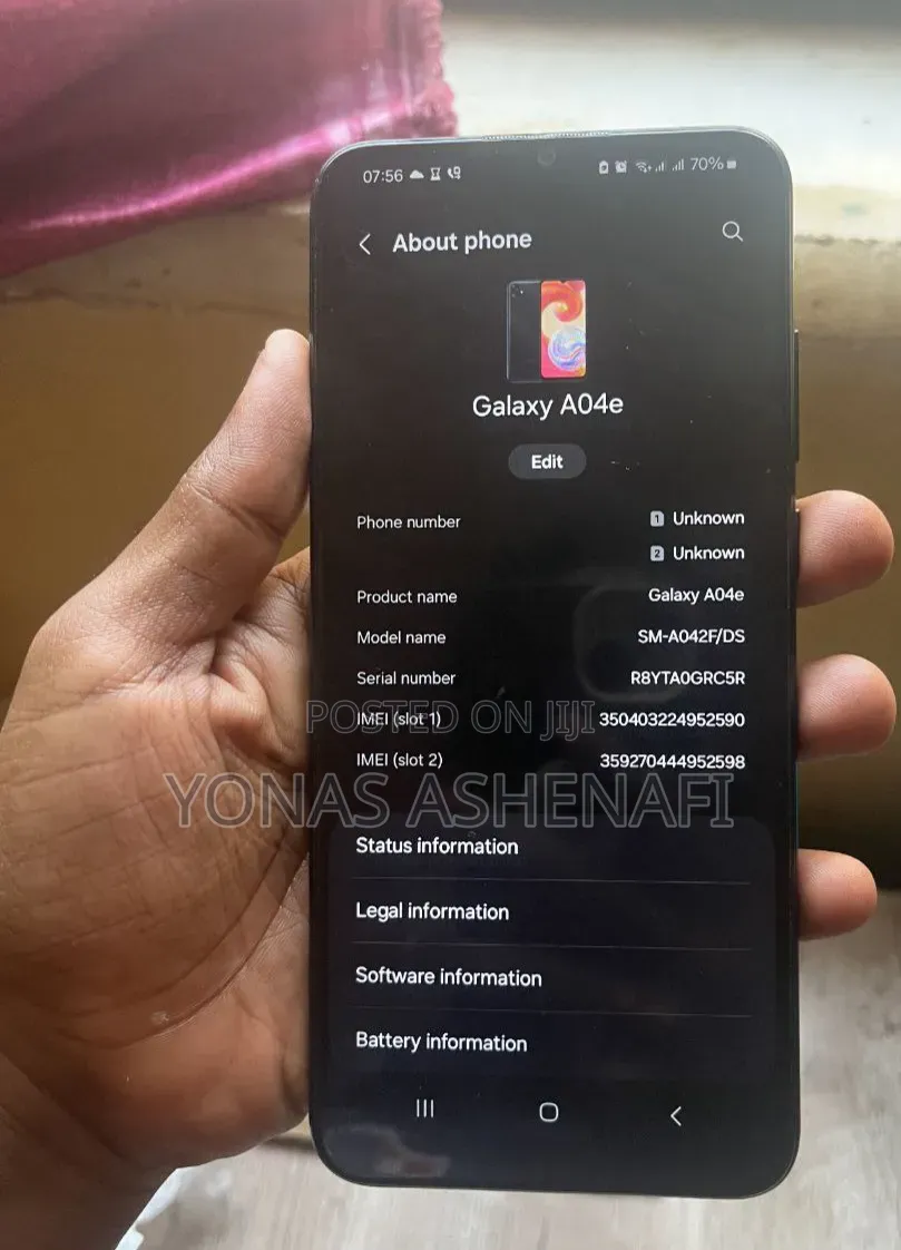 Samsung Galaxy A04e 64 GB Black