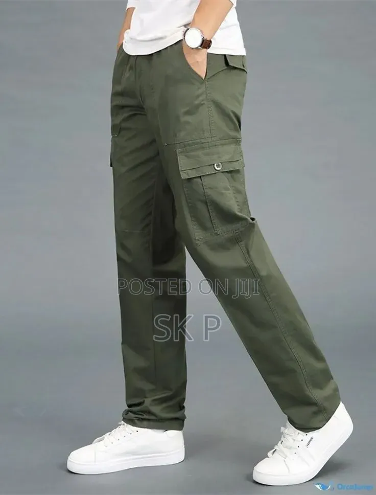 Dark Green Pants