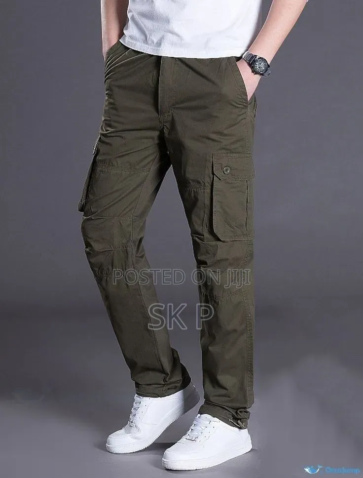 Dark Green Pants