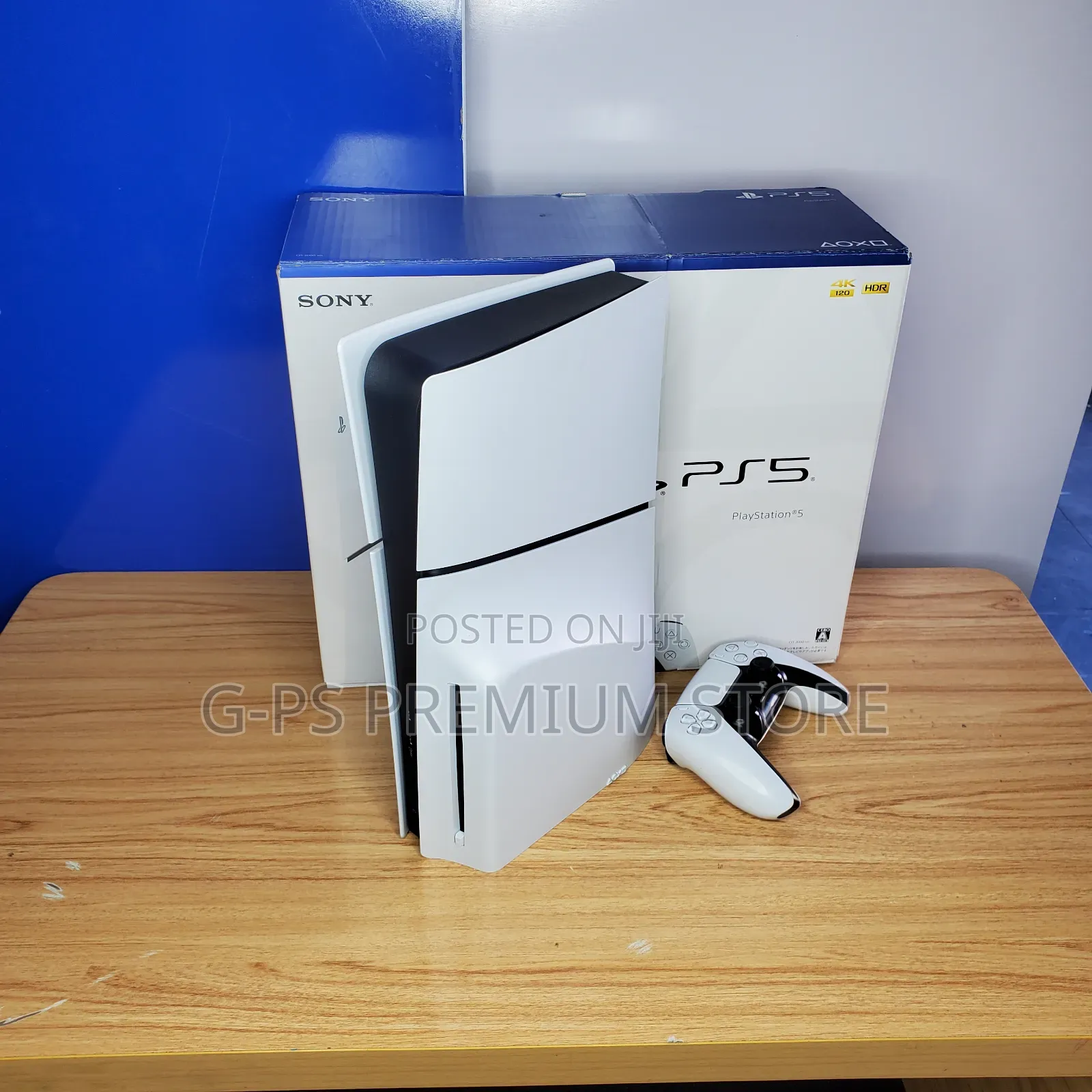 PS5 Slim Brand New ከOriginal Joystick ጋር – 6 ወር ዋስትና አለው