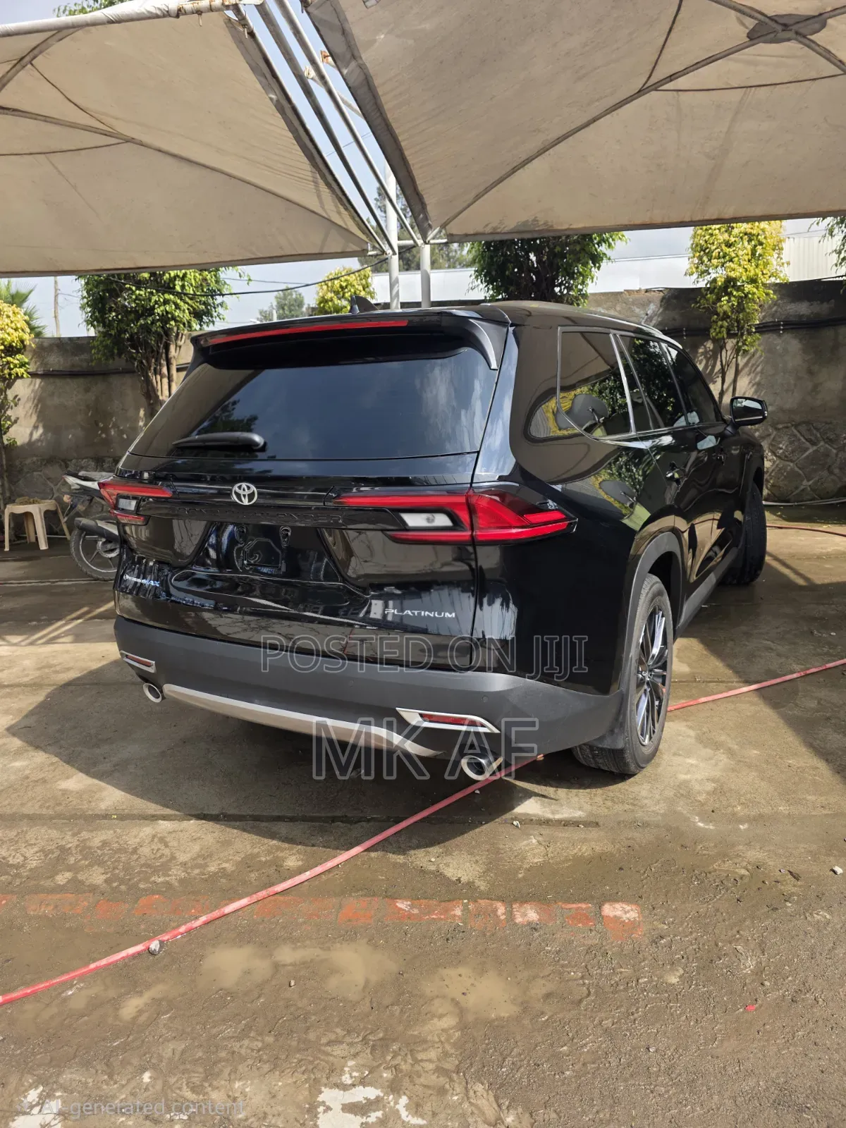 New Toyota Grand Highlander Hybrid MAX Platinum AWD 2026 Black