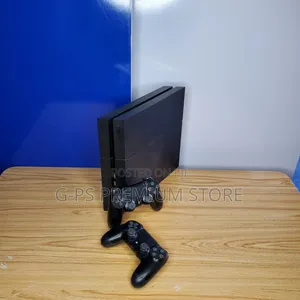 PS4 Fat – 5 ጌሞች ከ2 Joystick ጋር – 6 ወር ዋስትና አለው