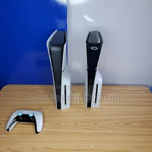 PS5 Slim – 5 ጌሞች + 1 Joystick – 6 ወር ዋስትና አለው