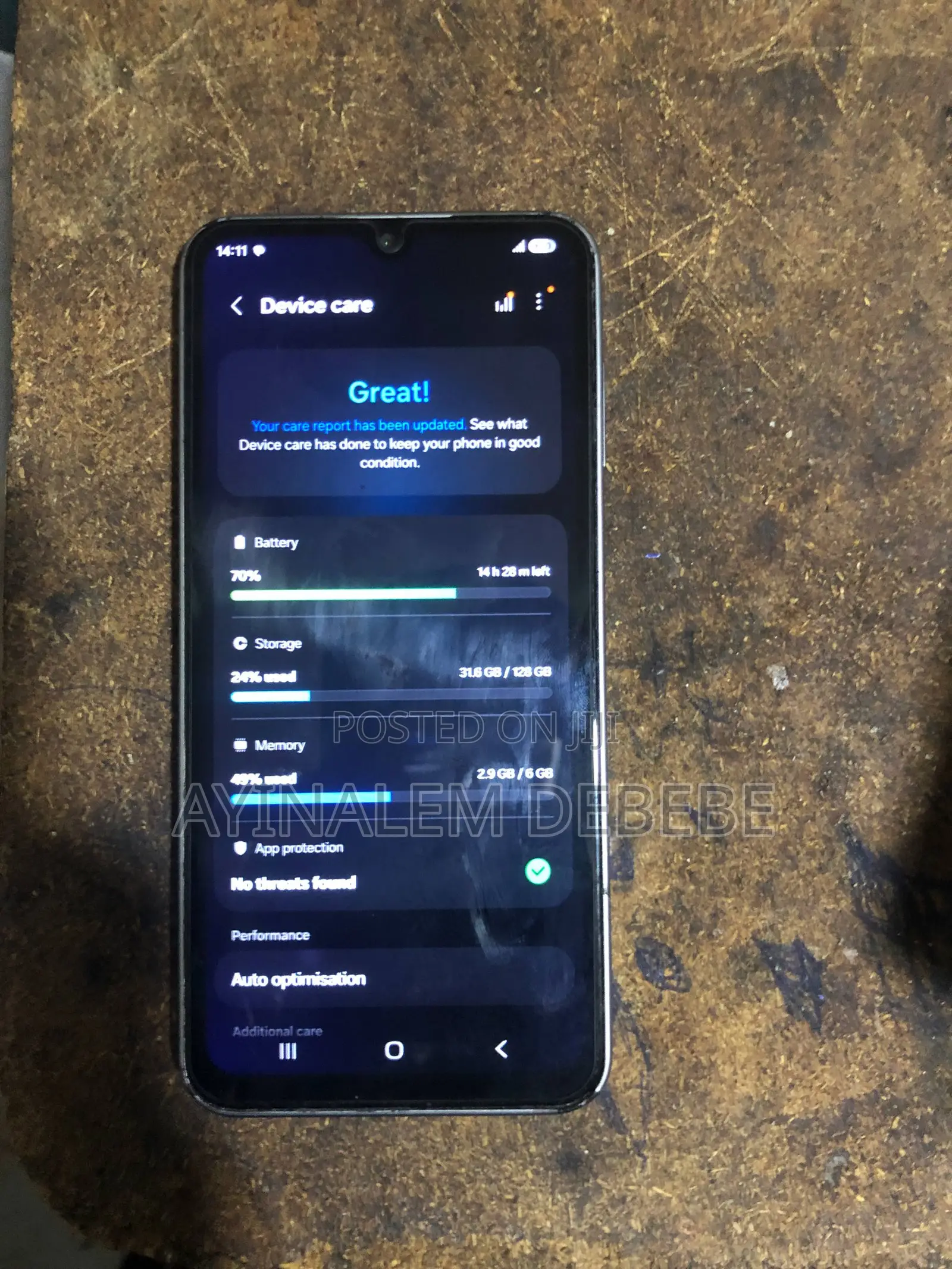 Samsung Galaxy M16 128 GB Blue