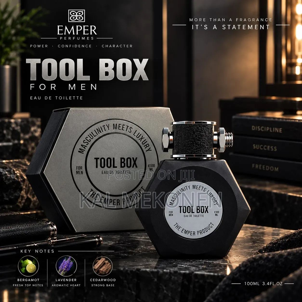  TOOL BOX | Eau De Toilette for Men 