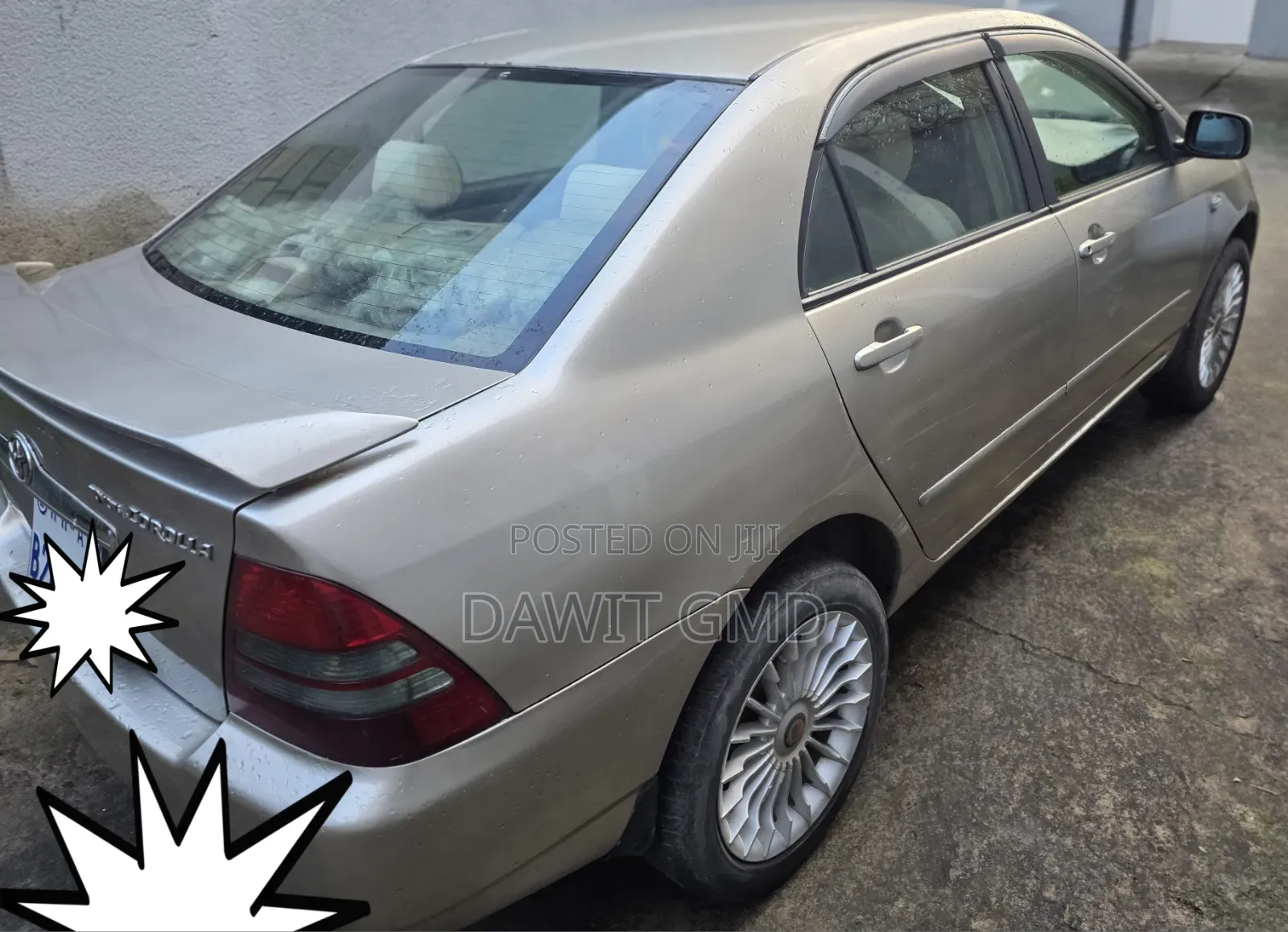Toyota Corolla 2004 Gold