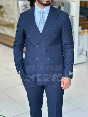 Lucatelli Executive Teal Double-Breasted Suit