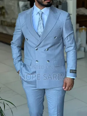Lucatelli Executive Teal Double-Breasted Suit