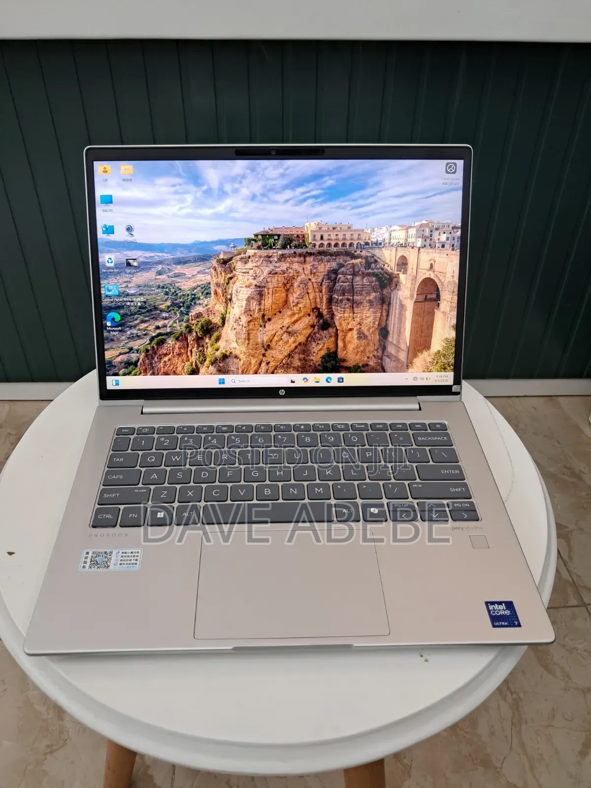 New Laptop HP ProBook 440 16GB Intel Core Ultra 7 SSD 512GB