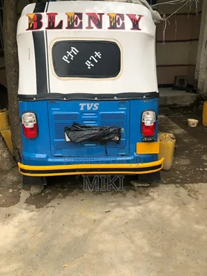 TVS King Deluxe Plus iTouch Start 2024 Blue