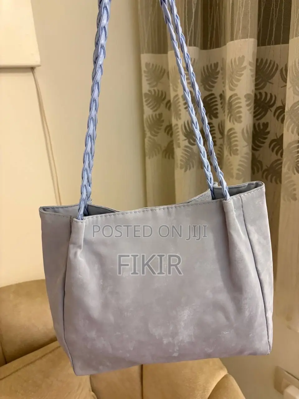 SHEIN Blue Tote Bag