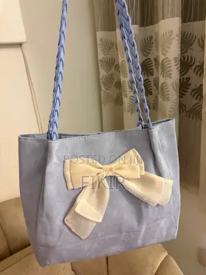 SHEIN Blue Tote Bag