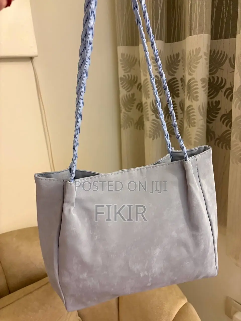 SHEIN Blue Tote Bag