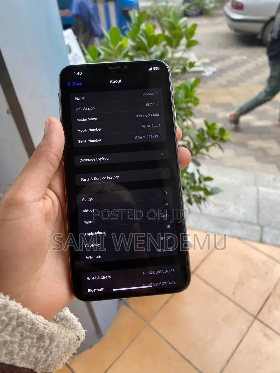 Apple iPhone X 64 GB Yellow