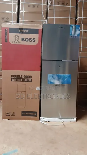 Boss Double Door Refigerator Model 405no Frost Cooling