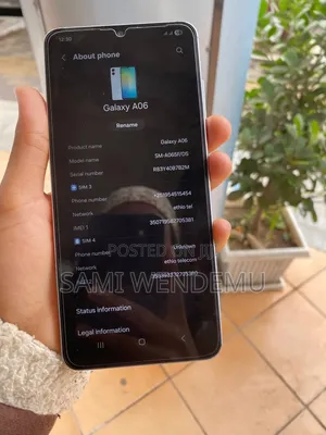 Samsung Galaxy A06 128 GB White