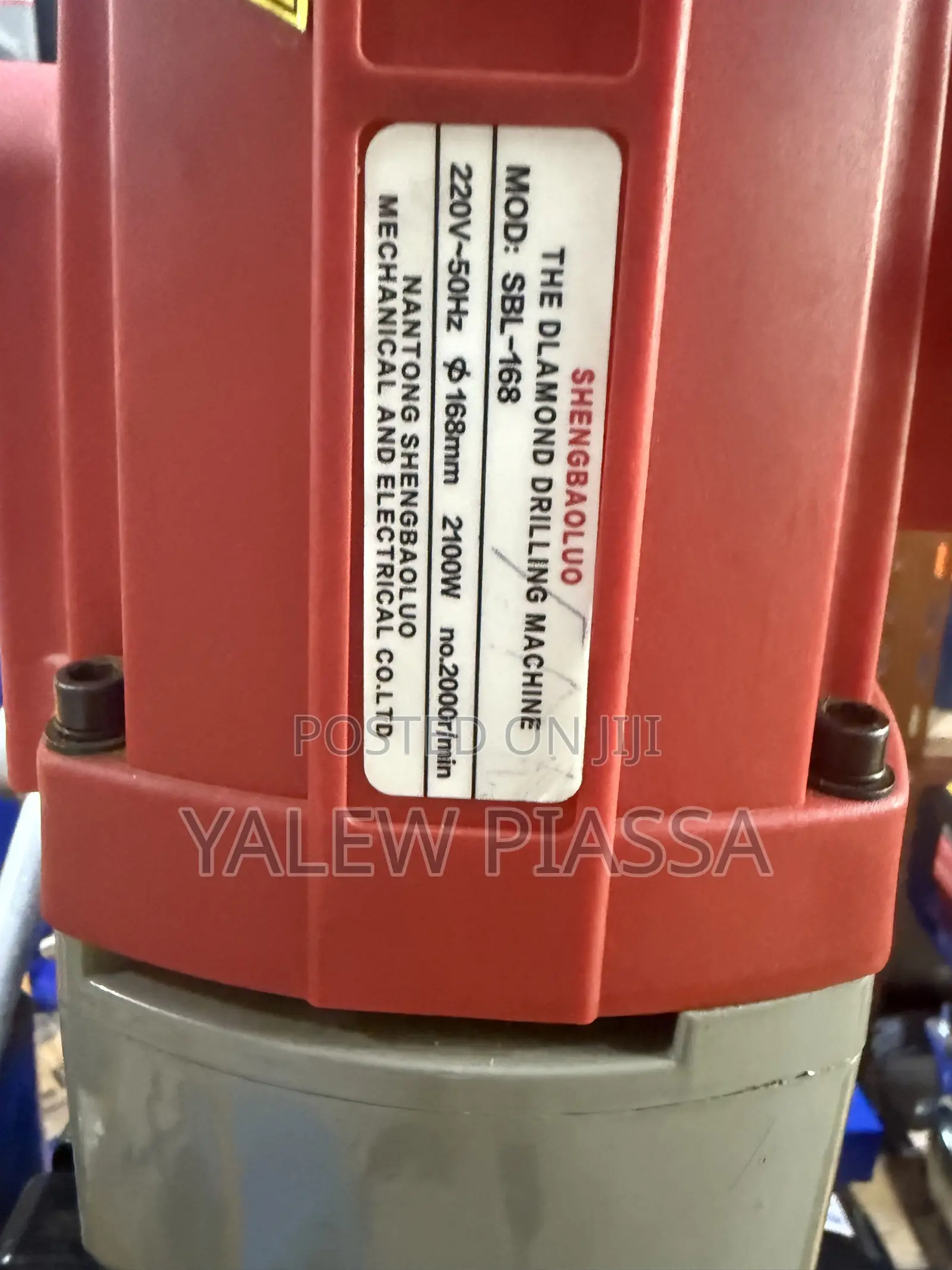 Shengbaolu Diamond Core Drilling Machine (Model: SBL-168) With a 2100W